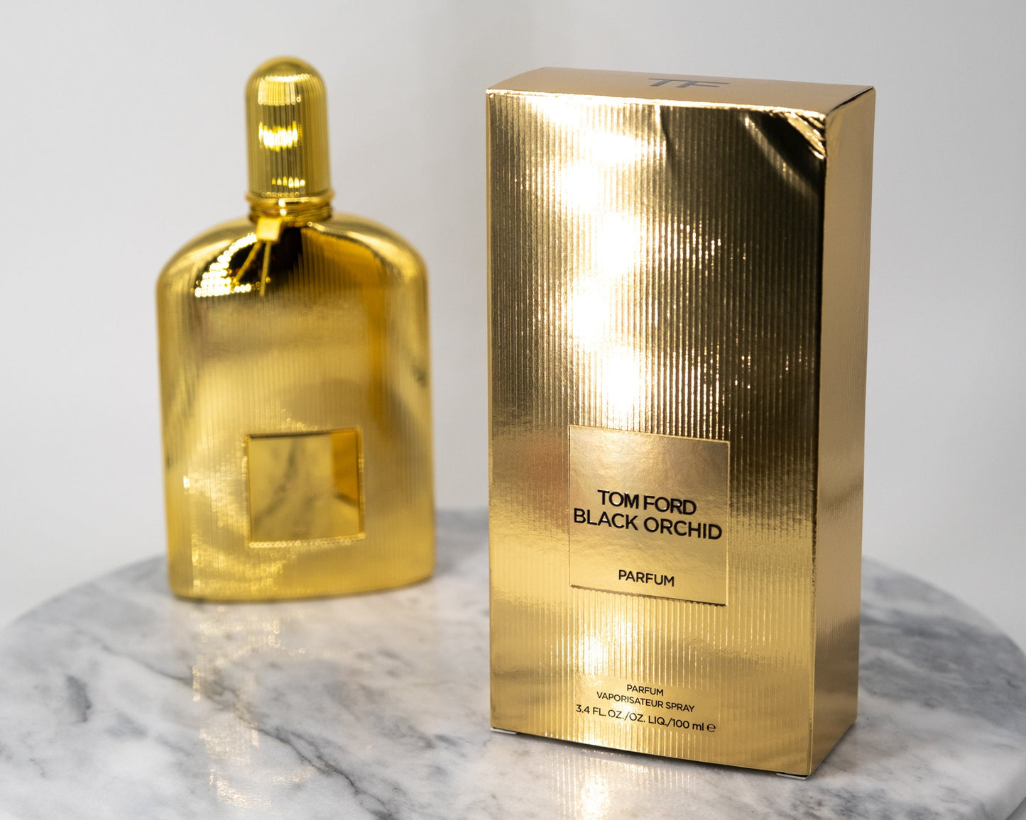 Tom Ford Black Orchid Parfum bottle and box