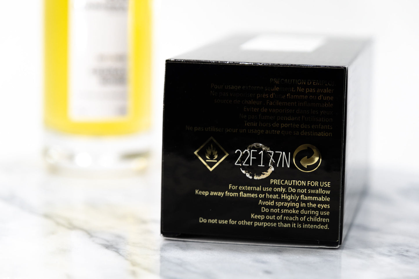 Mancera Intense Cedrat Boise box with batch code