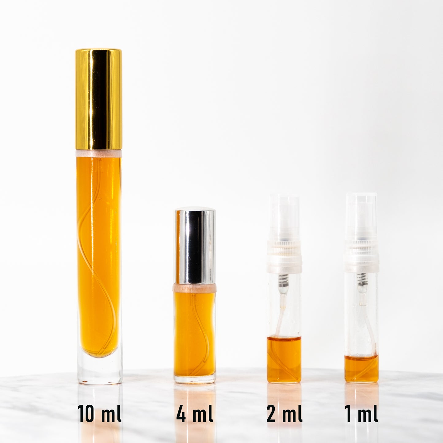 Xerjoff 1888 perfume sample bottles 4 sizes 10ml 4ml 2ml 1ml