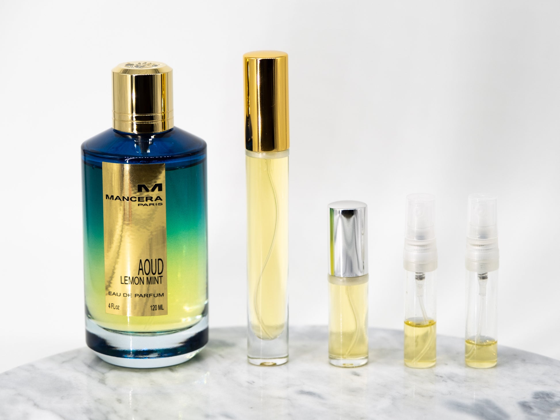 Mancera Aoud Lemon Mint perfume samples