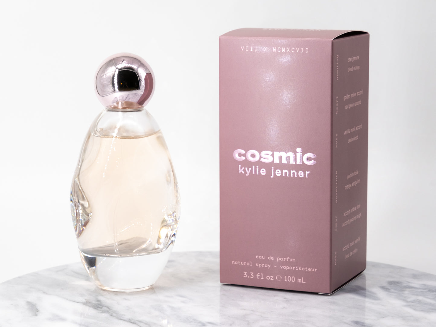 Kylie Jenner Cosmic bottle & box