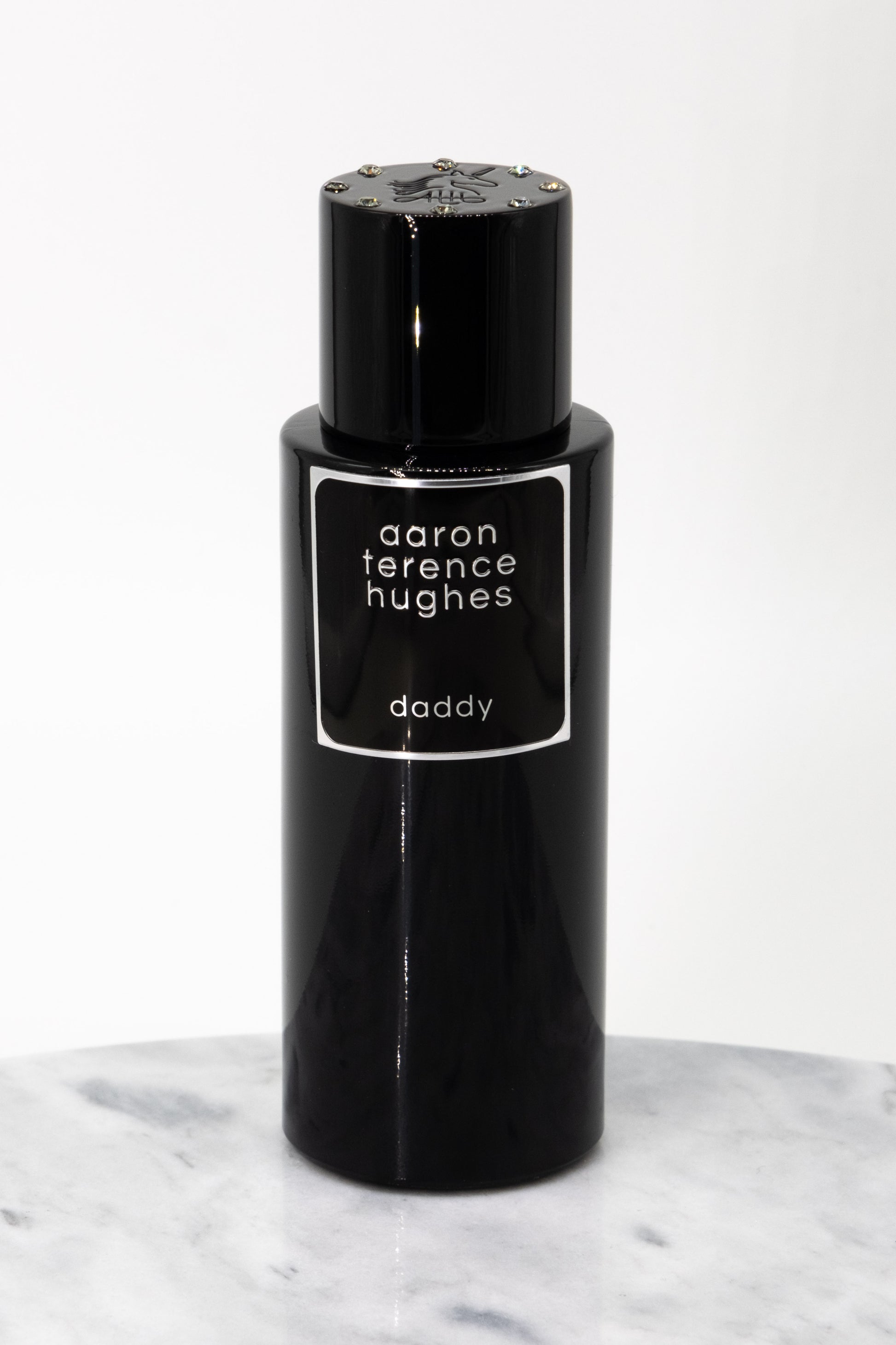 Aaron Terence Hughes Daddy perfume bottle