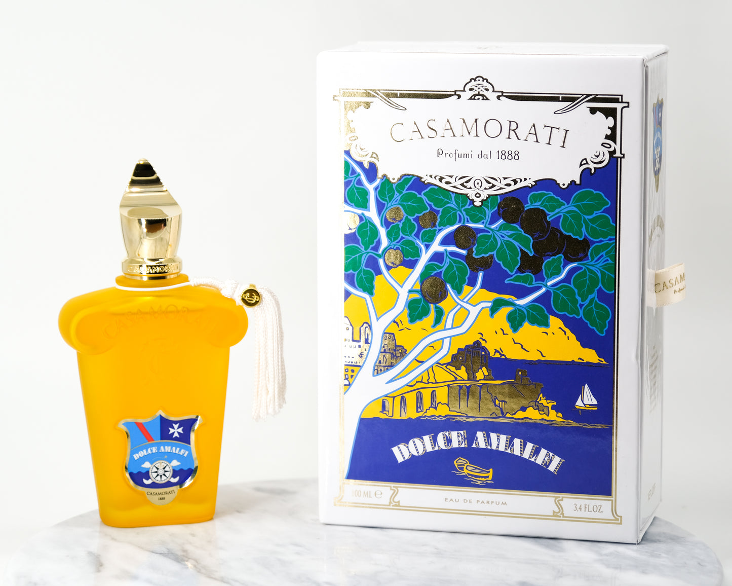 Xerjoff Casamorati Dolce Amalfi perfume bottle and box