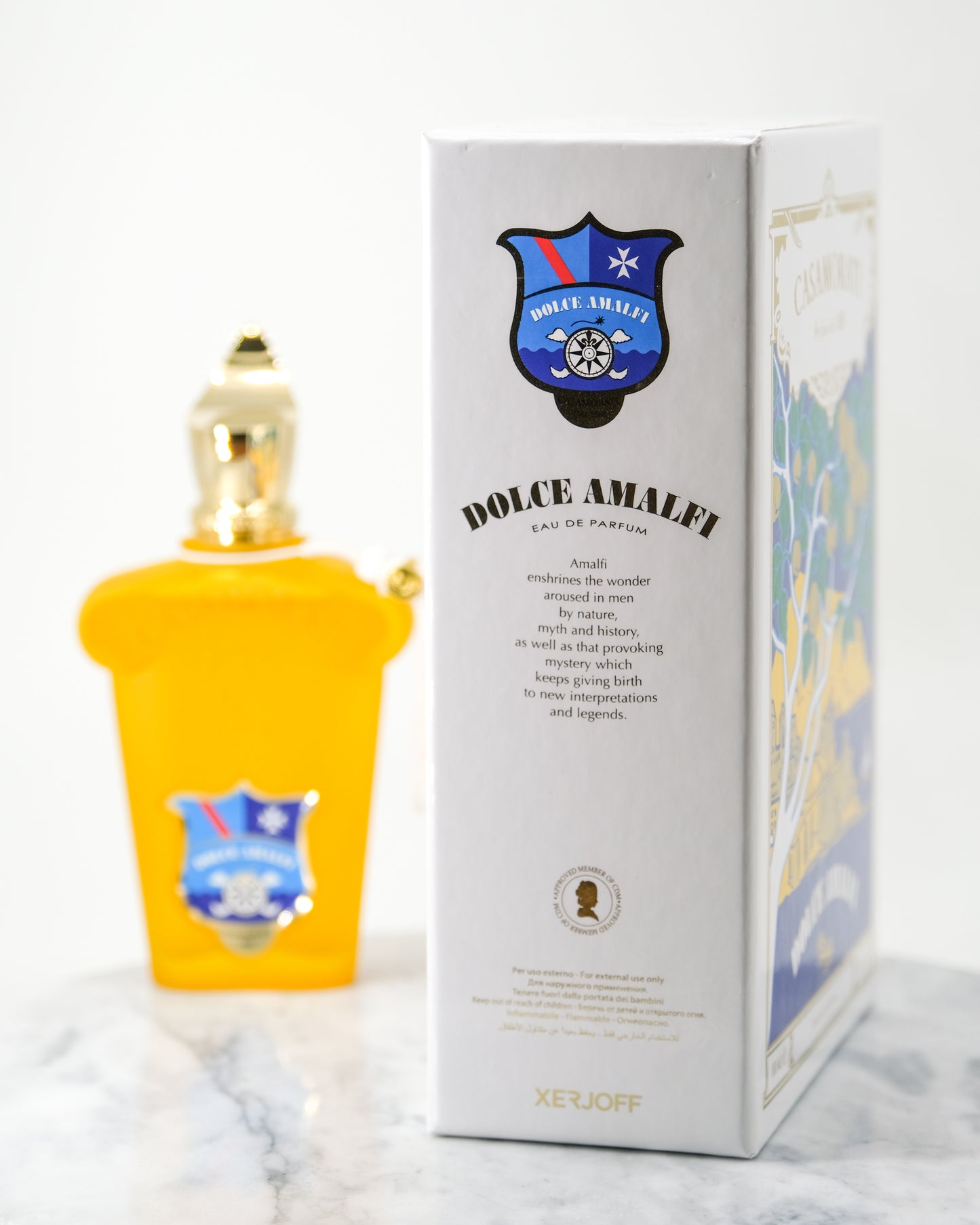 Xerjoff Casamorati Dolce Amalfi perfume box info