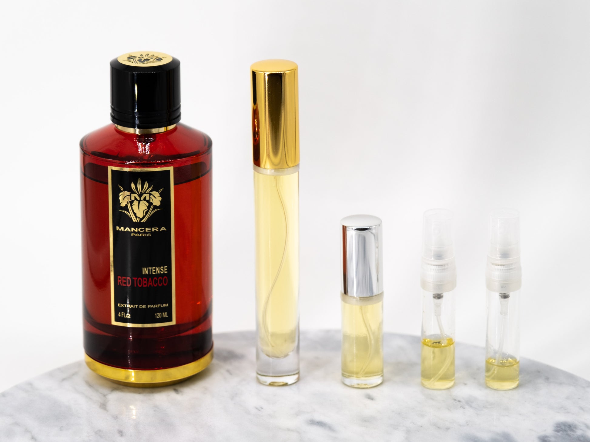 Mancera Intense Red Tobacco perfume samples