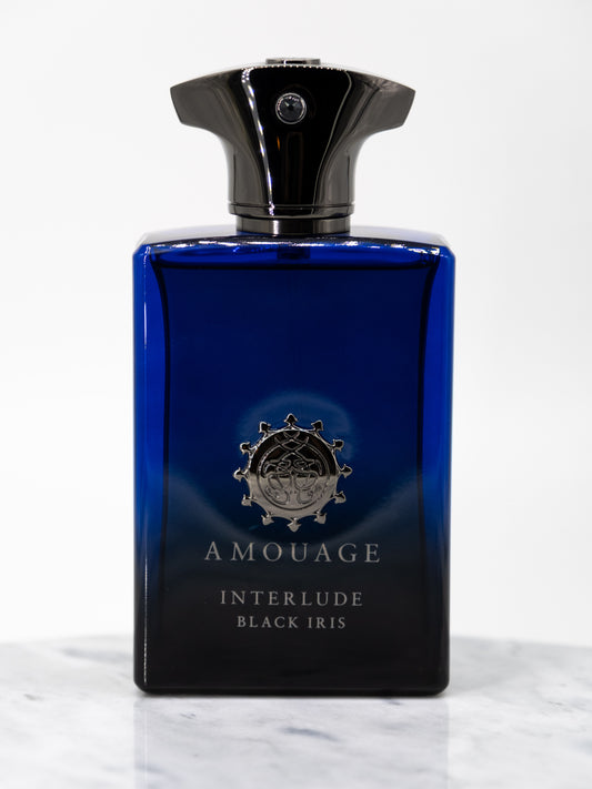 Amouage Interlude Black Iris perfume bottle