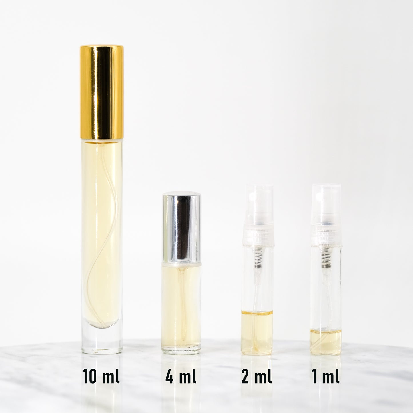 Parfums de Marly Layton Exclusif perfume sample bottles 4 sizes 10ml 4ml 2ml 1ml