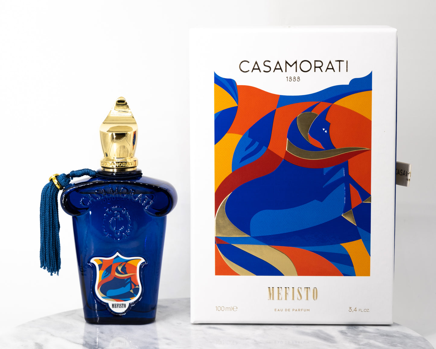 Xerjoff Casamorati Mefisto perfume bottle and box