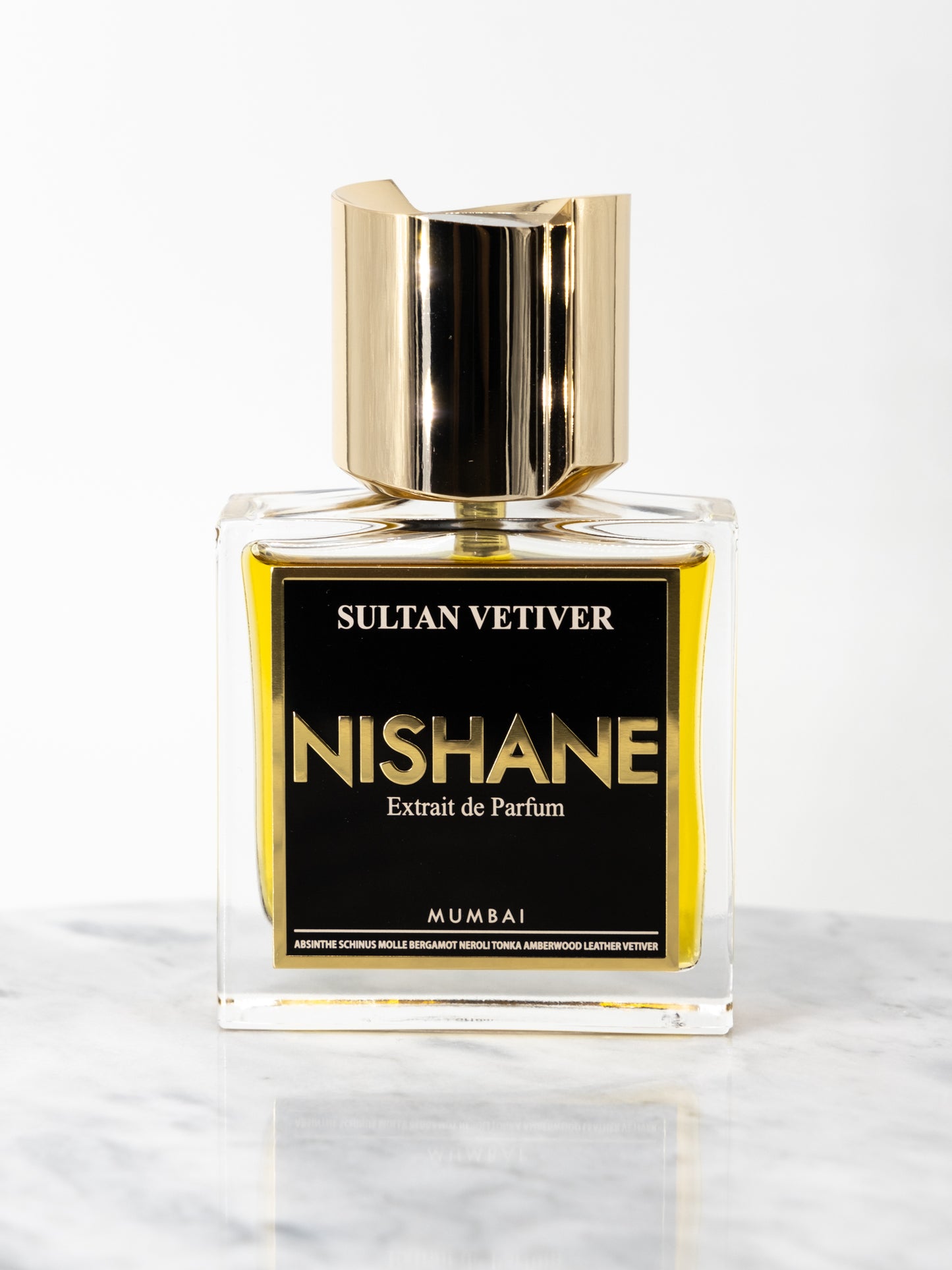 Nishane Sultan Vetiver perfume bottle