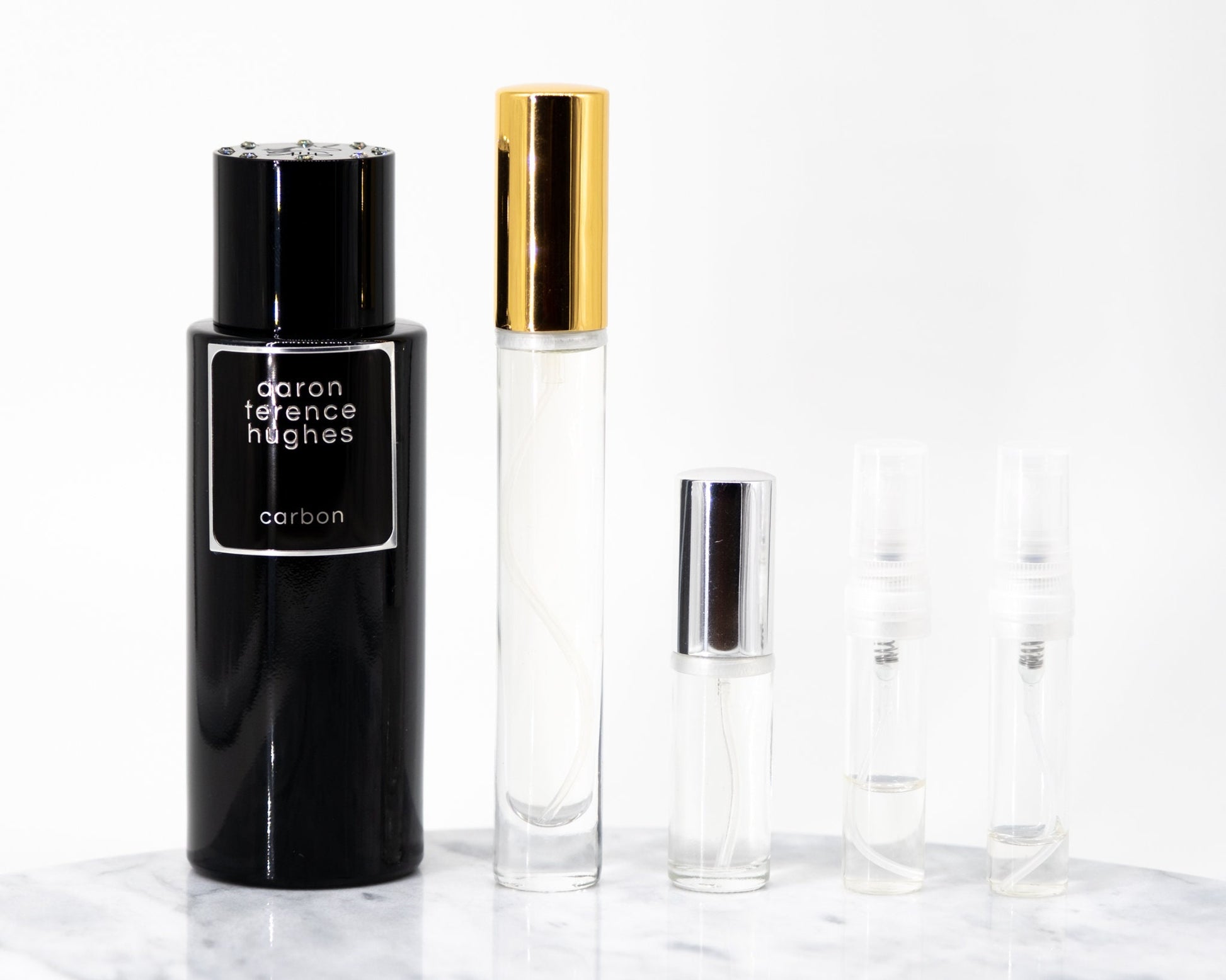 Aaron Terence Hughes Carbon perfume samples