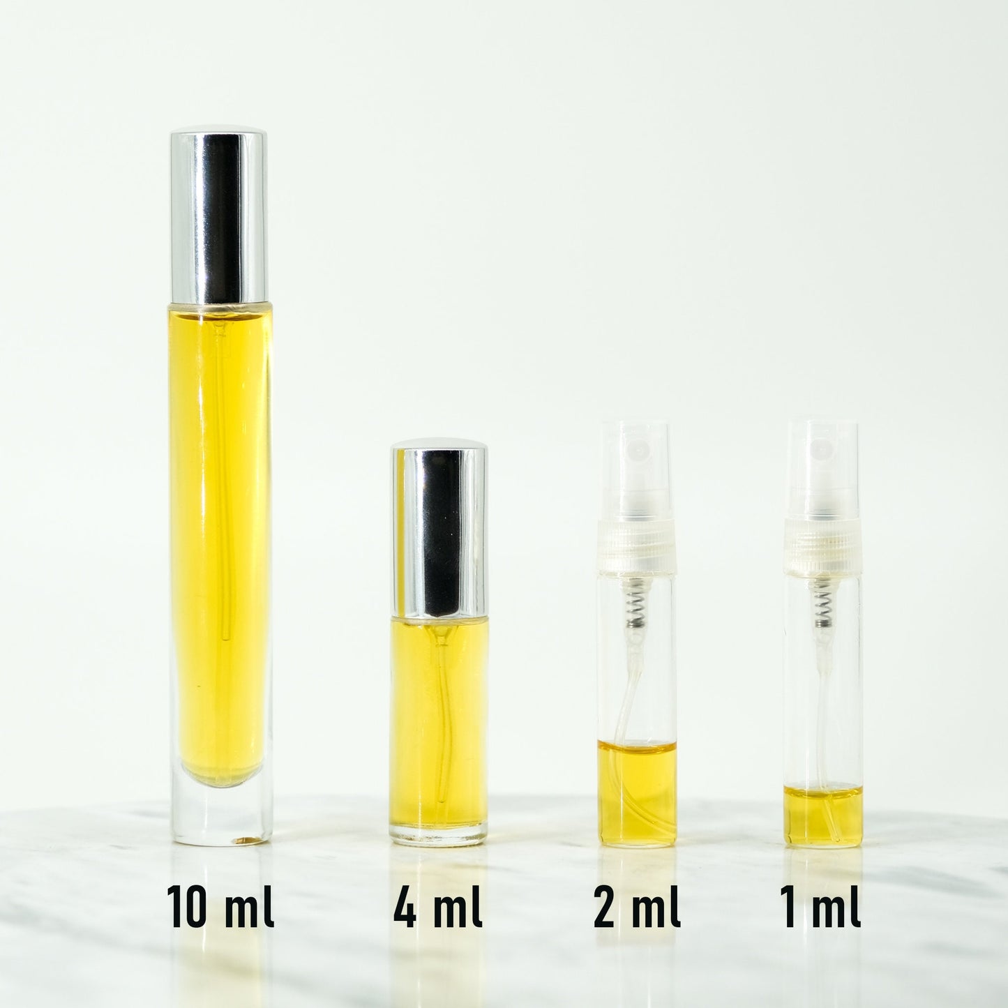 Patchouli Noir perfume sample bottle 4 sizes 10ml 4ml 2ml 1ml