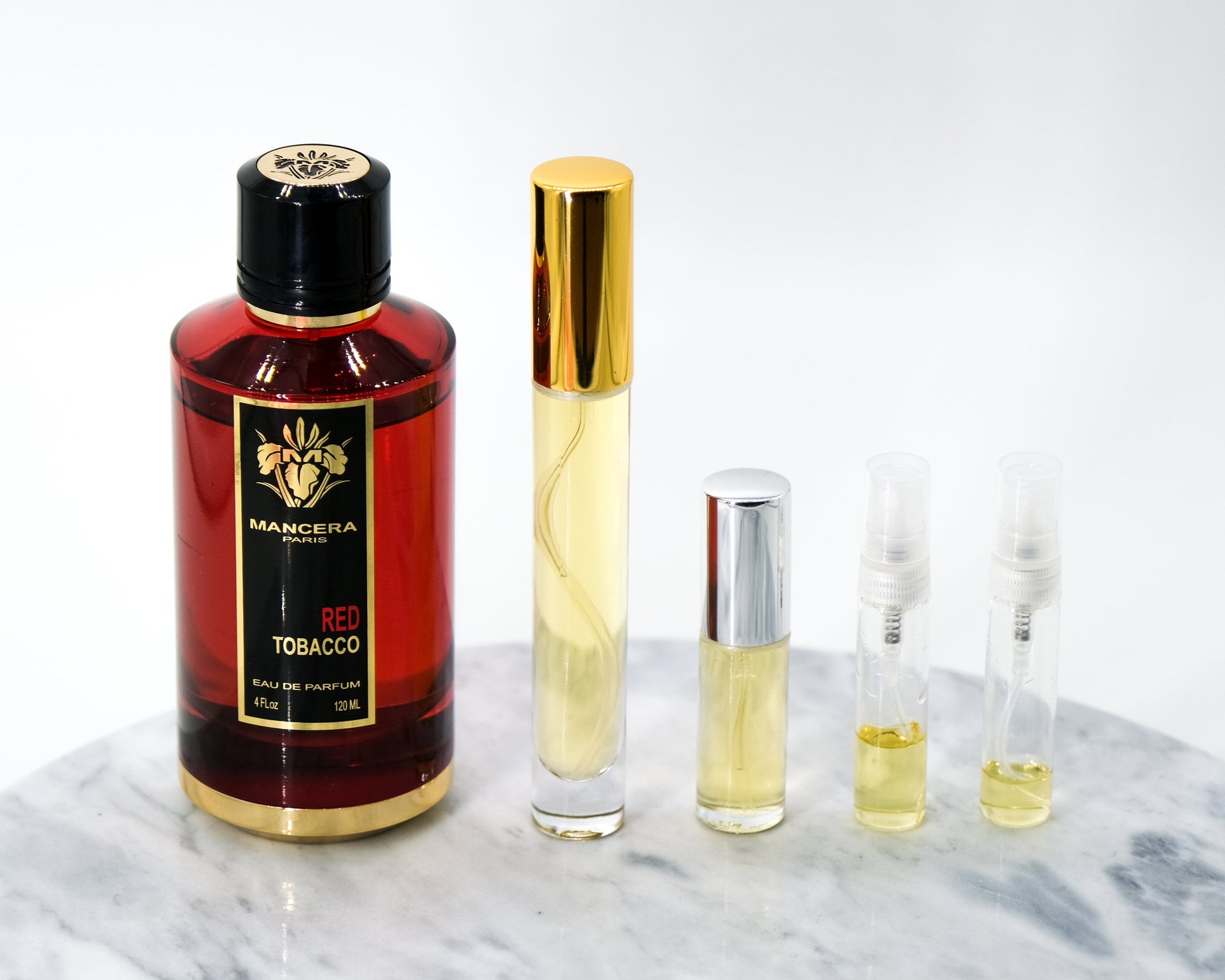 Mancera Red Tobacco perfume samples